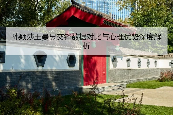 孙颖莎王曼昱交锋数据对比与心理优势深度解析